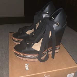 Strappy, chain link espadrille